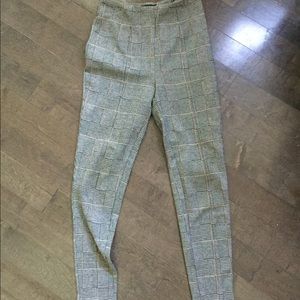 Highwaisted plaid pants